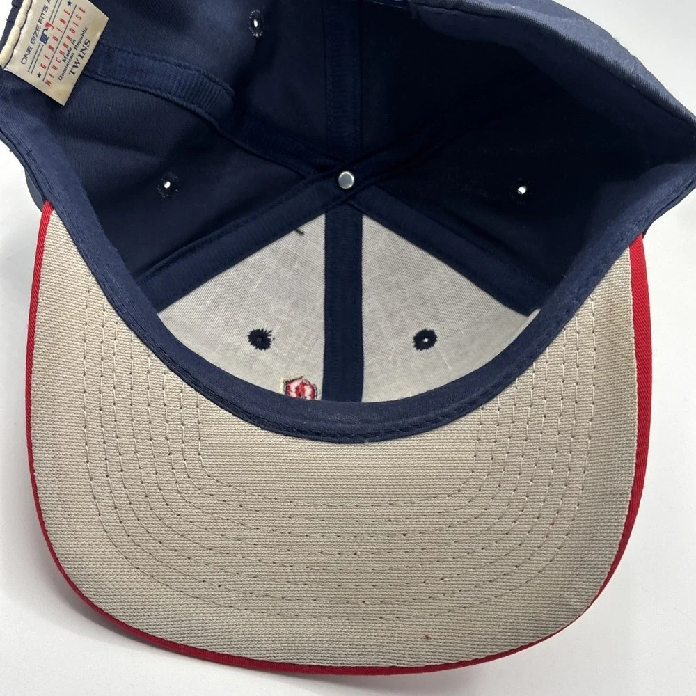 Vintage Cleveland Indians Chief Wahoo MLB Baseball Annco SnapBack Hat Cap